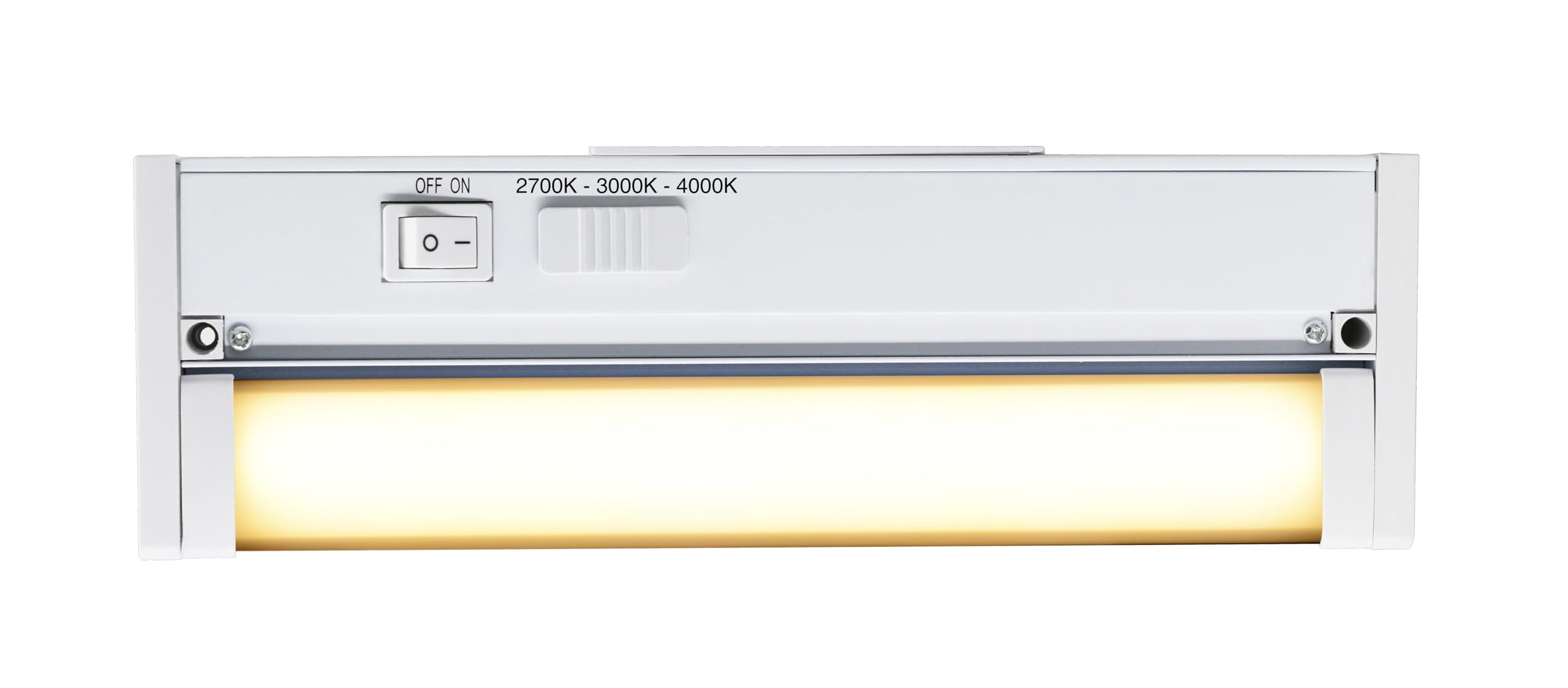 LEDVANCE 10" LED Undercabint Light, 6.5W, 3 CCT Select 2700/3000/4000K, 80 CRI, Linkable, 450 LMS, Accessories Included - 1 Pack (62440) - Image 5