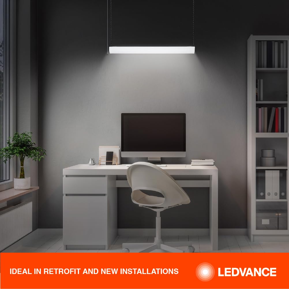 LEDVANCE 2-Ft Dual Selectable Wrap FVL LED Luminaire, 12/20/25/30W, 3500/4000/5000K, 2145/2840/3525/4000 LMS, Dimmable, Accessories Included - 1 Pack (64115) - Image 5