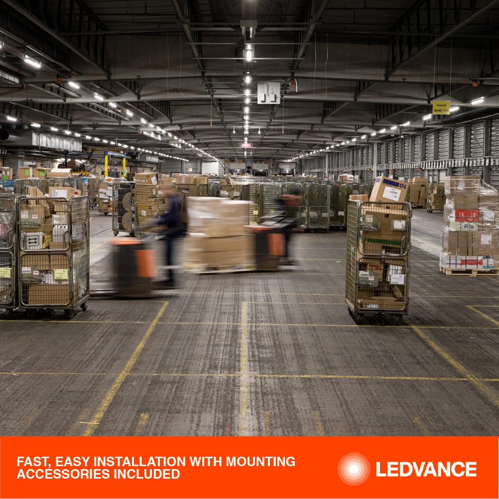 LEDVANCE 2-Ft Dual Selectable Wrap FVL LED Luminaire, 12/20/25/30W, 3500/4000/5000K, 2145/2840/3525/4000 LMS, Dimmable, Accessories Included - 1 Pack (64115) - Image 6