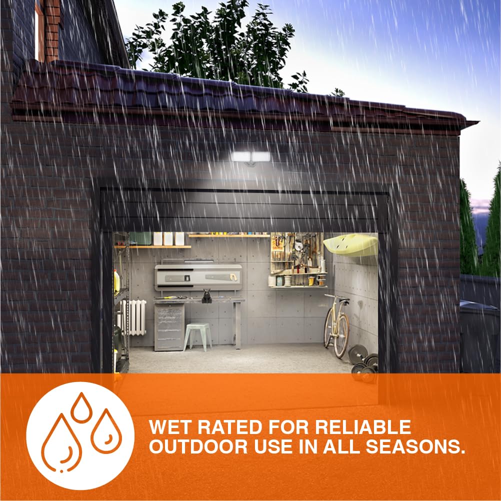 Sylvania 18W Security LED Light with Motion Sensor, Hardwired, 2000 LMS, Wet Rated, 5000K, Daylight - 1 Pack (66476) - Image 6