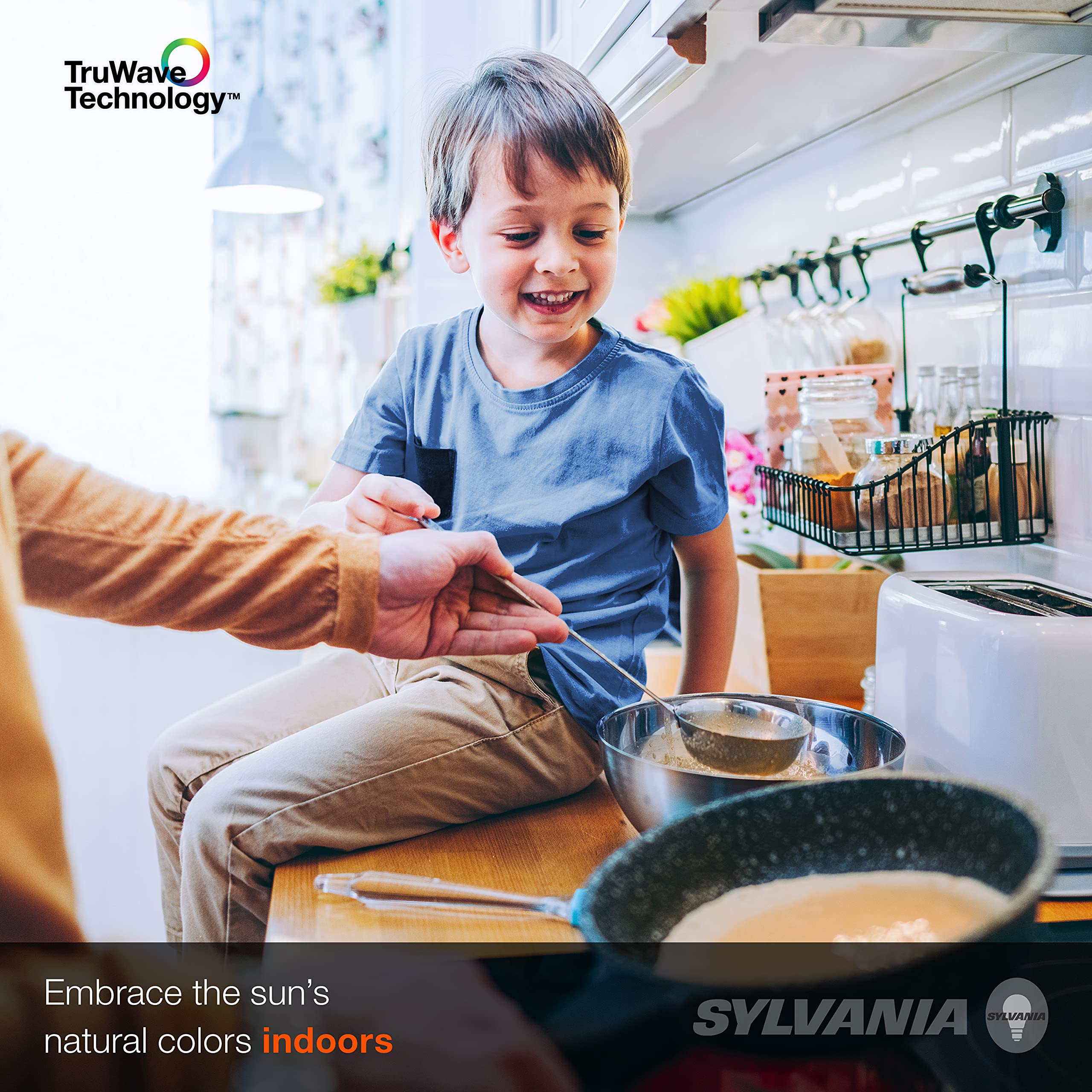 Sylvania LED TruWave Natural Series R20 Light Bulb, 50W Equivalent Efficient 5W, Medium Base, Dimmable Frosted 5000K Daylight, 2 Pack - Image 5