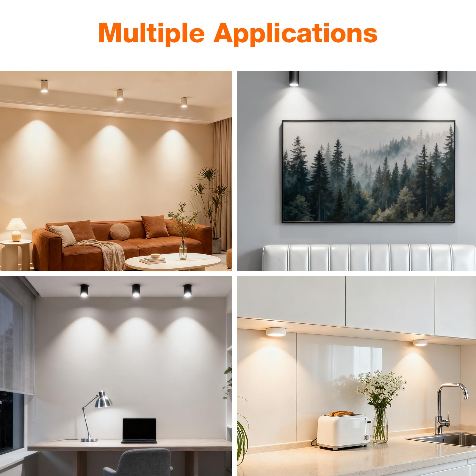 Sylvania LED TruWave Natural Series PAR16 Light Bulb, 50W Equivalent, Efficient 6W, Medium Base, Dimmable, 5000K, Daylight - 1 Pack (40931) - Image 6