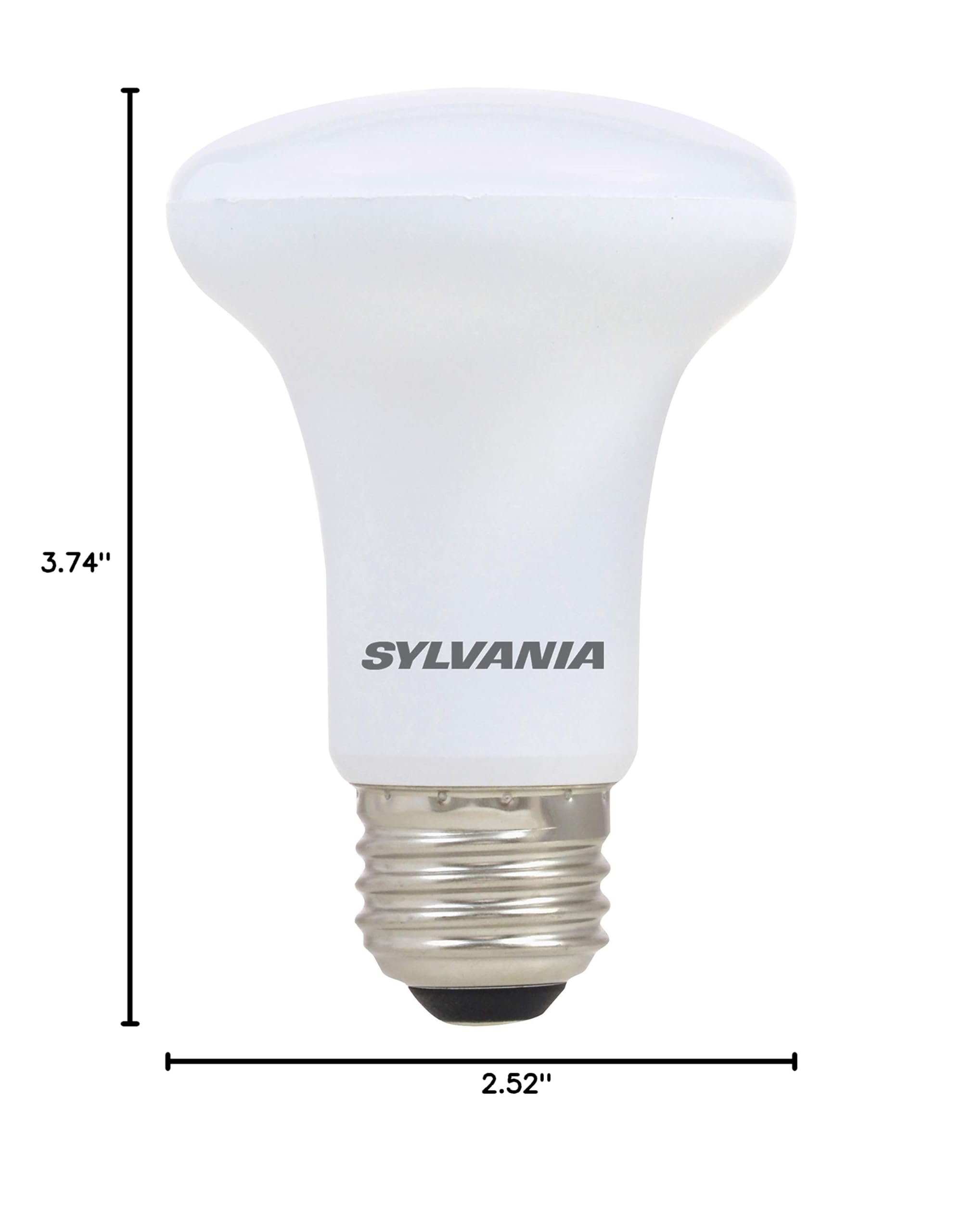 Sylvania LED TruWave Natural Series R20 Light Bulb, 50W Equivalent Efficient 5W, Dimmable, Frosted, 2700K, Soft White - 2 Pack (40788) - Image 9