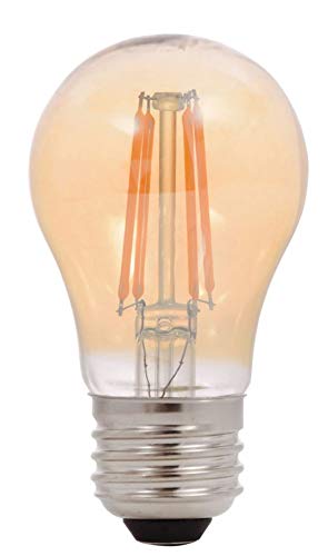 Sylvania LED Vintage Amber Glow A15 Light Bulb, 40W Equivalent Efficient 4.5W, Dimmable, Medium Base - 1 Pack (75343) - Image 3