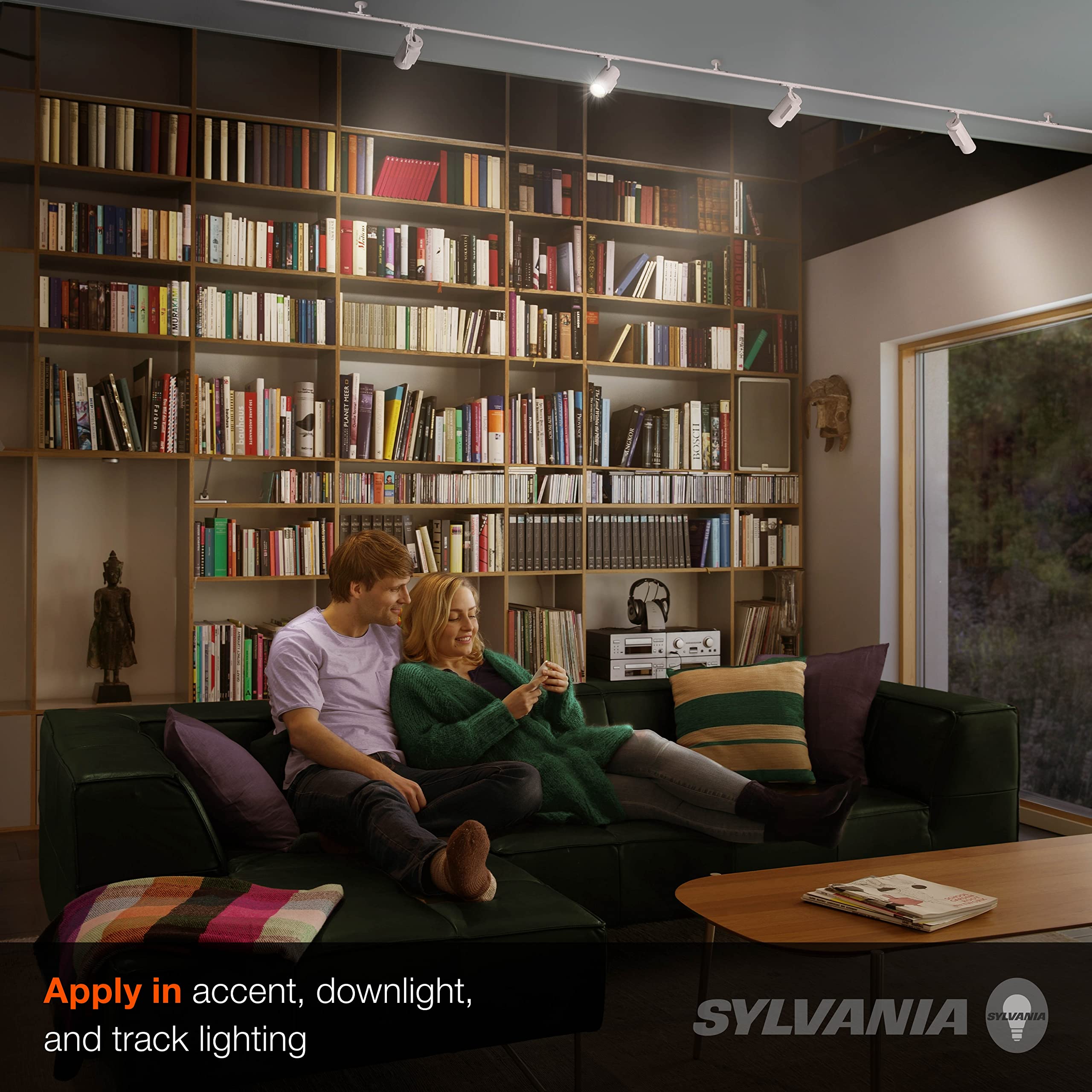 Sylvania MR16 LED Flood and Spot Light Bulb, 5W, 35W Equivalent, Non-Dimmable, 350 Lumens, 3000K, White - 3 Pack (79129) - Image 4