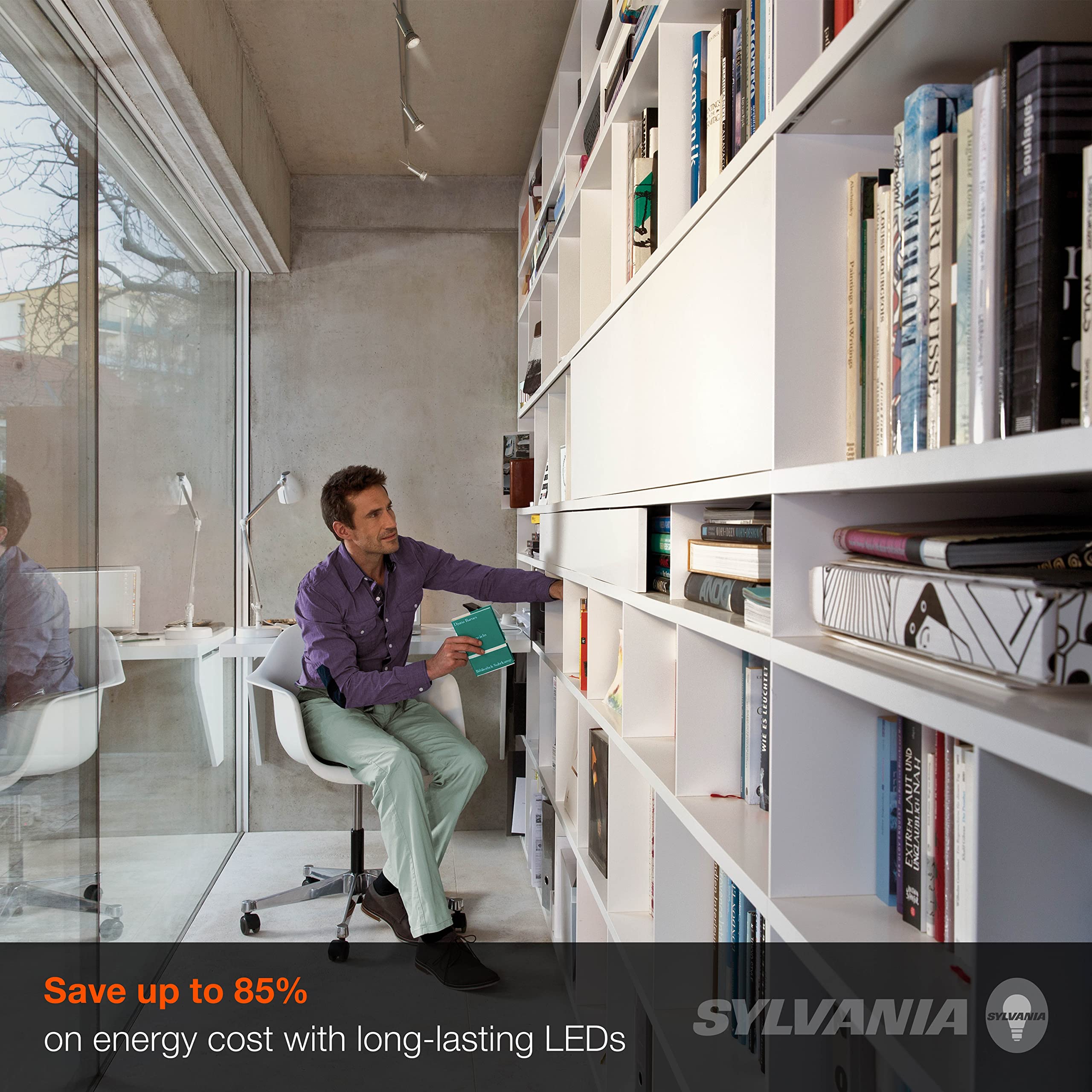 Sylvania MR16 LED Flood and Spot Light Bulb, 5W, 35W Equivalent, Non-Dimmable, 350 Lumens, 3000K, White - 3 Pack (79129) - Image 5