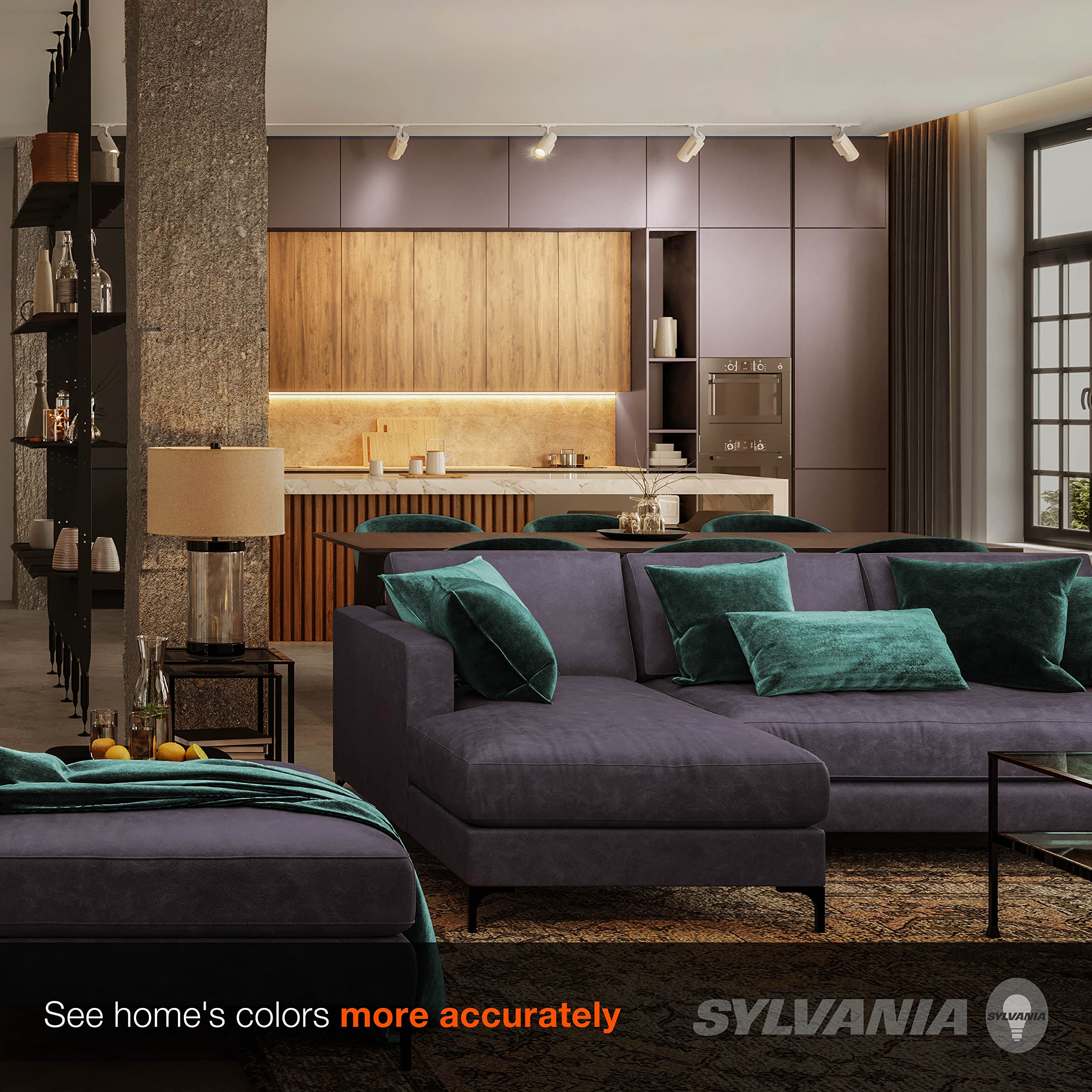 Sylvania MR16 LED Flood and Spot Light Bulb, 5W, 35W Equivalent, Non-Dimmable, 350 Lumens, 3000K, White - 3 Pack (79129) - Image 6